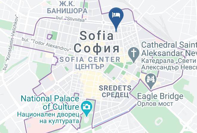 Sofia - Hotel Bon Bon Maps