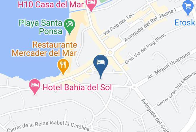 Hotel Bon Repos Map