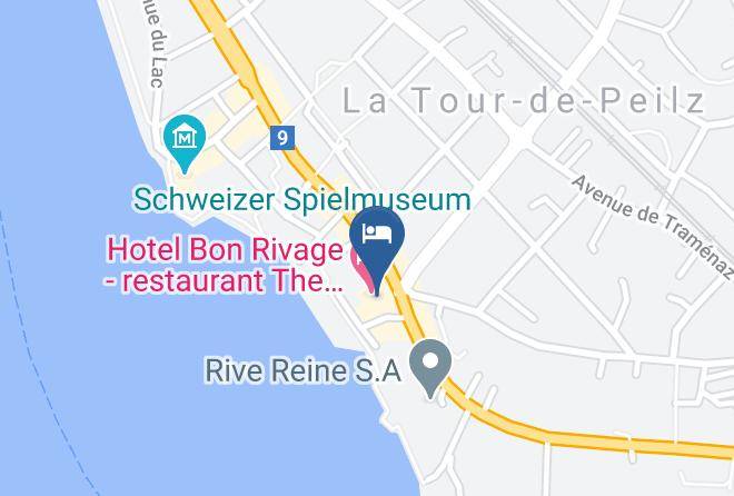 Pays D Enhaut - Hotel Bon Rivage Maps
