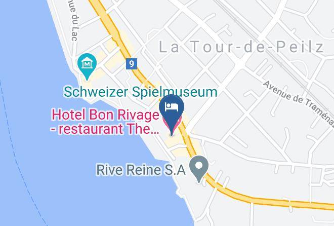 Pays D Enhaut - Hotel Bon Rivage Restaurant The Garden On The Lake Maps