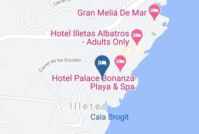 Hotel Bon Sol Resort & Spa Map