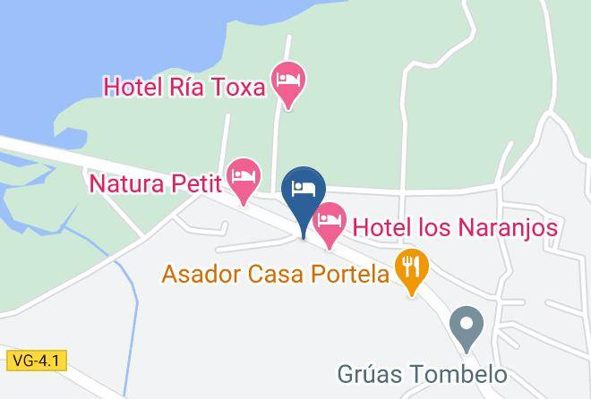 Pontevedra - Hotel Bonaire Maps
