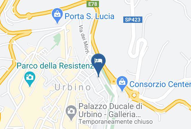Pesaro And Urbino - Hotel Bonconte Maps