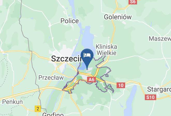 Szczecin - Hotel Boncza Maps