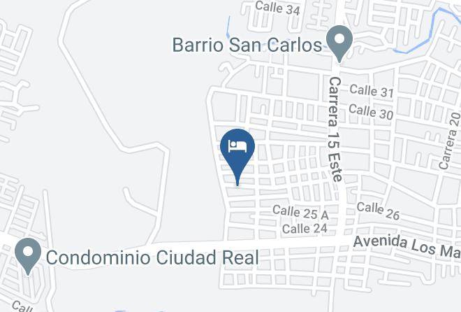 Villavicencio - Hotel Bondye Maps