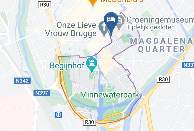 West Flanders - Guesthouse Bonifacius Maps