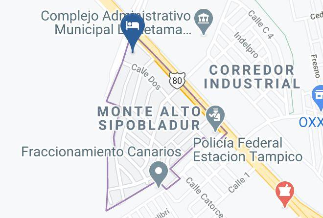 Altamira - Hotel Bonitto Inn Altamira Zona Industrial Maps