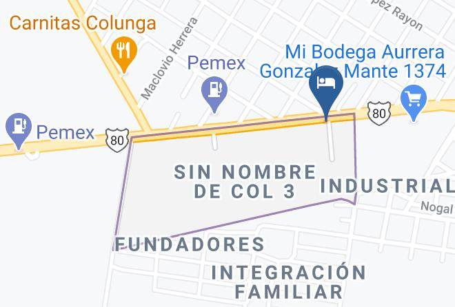 Gonzalez - Hotel Bonitto Inn Gonzalez Maps