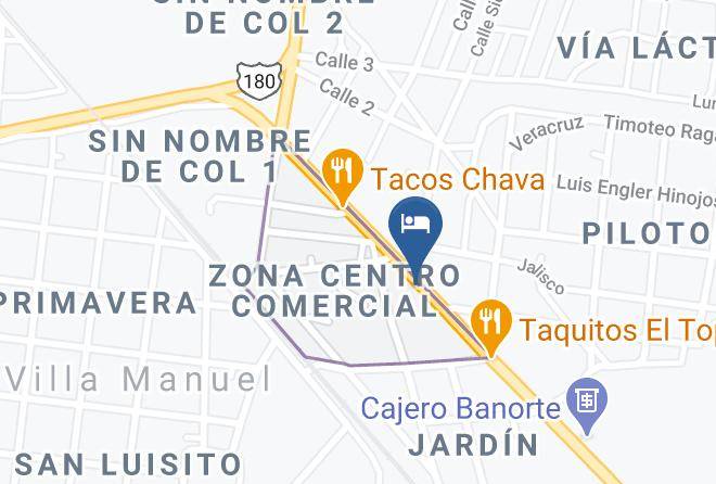 Gonzalez - Hotel Bonitto Inn Manuel Maps
