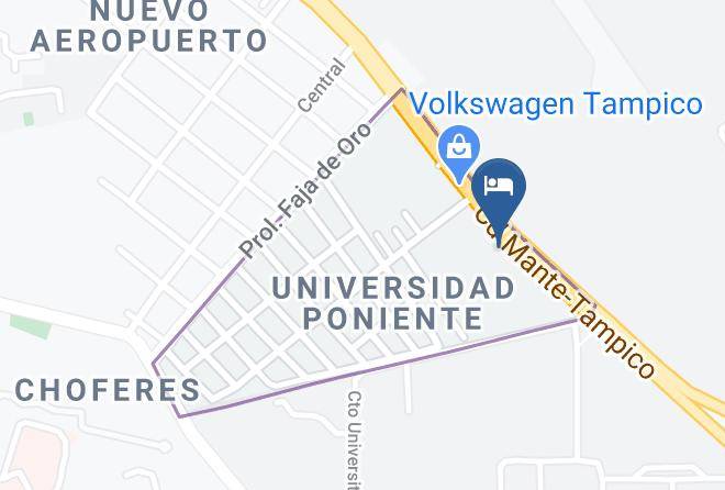 Tampico - Hotel Bonitto Inn Tampico Aeropuerto Maps
