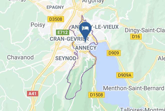 Haute Savoie - Hotel Bonlieu Maps