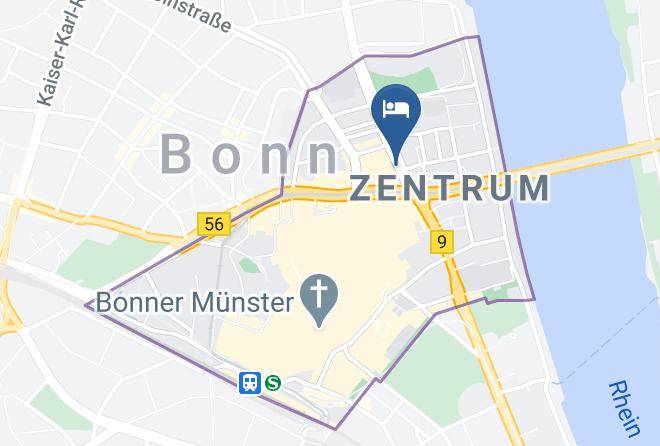 Bonn - Hotel Bonn City Maps