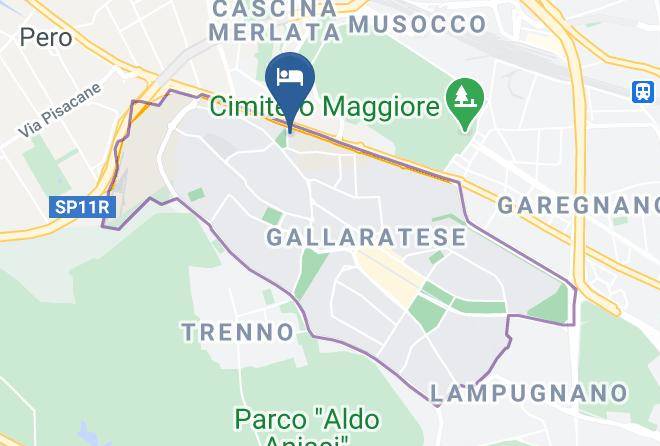 Milan - Hotel Bonola Maps