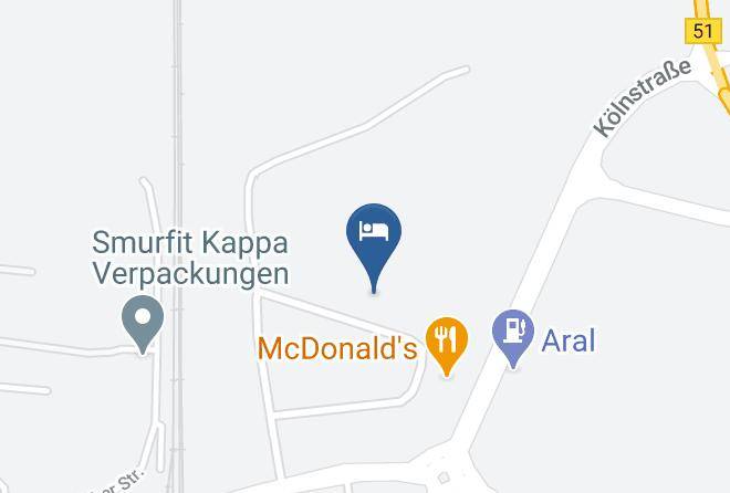 Erftkreis - Hotel Bonprix Bruhl Maps