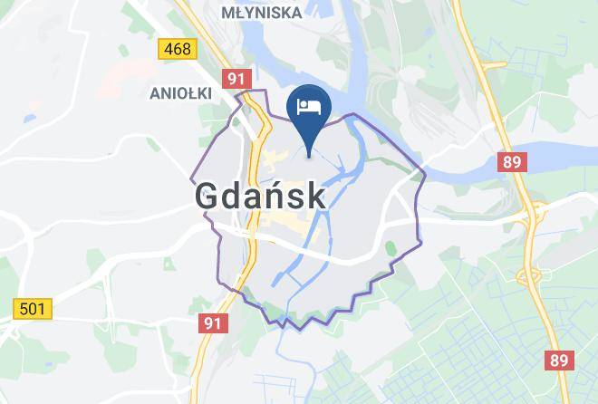 Gdansk - Hotel Bonum Maps