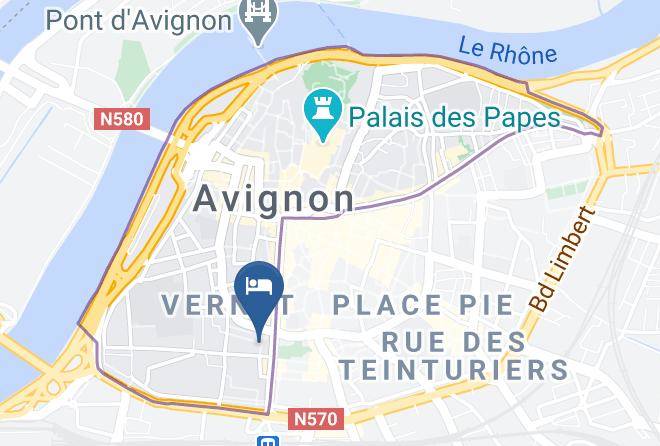 Vaucluse - Hotel Boquier Maps