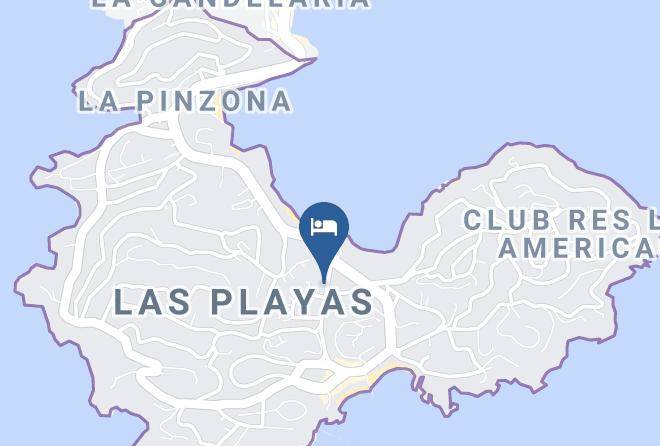 Acapulco De Juarez - Hotel Bor Maps