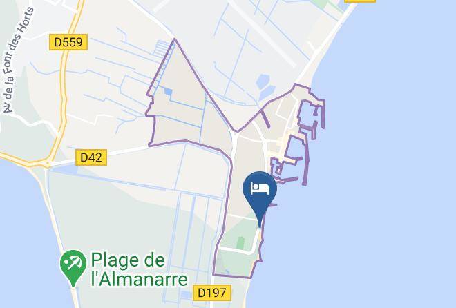 Var - Hotel Bor Maps