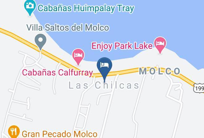 Cautin Province - Hotel Borde Luz Maps