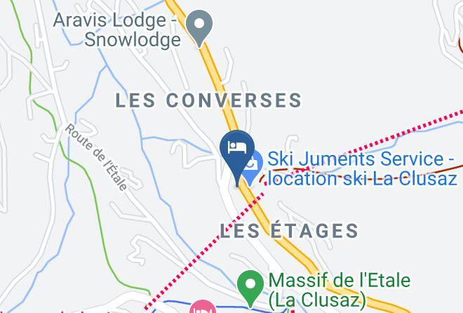 Haute Savoie - Hotel Borderan Maps