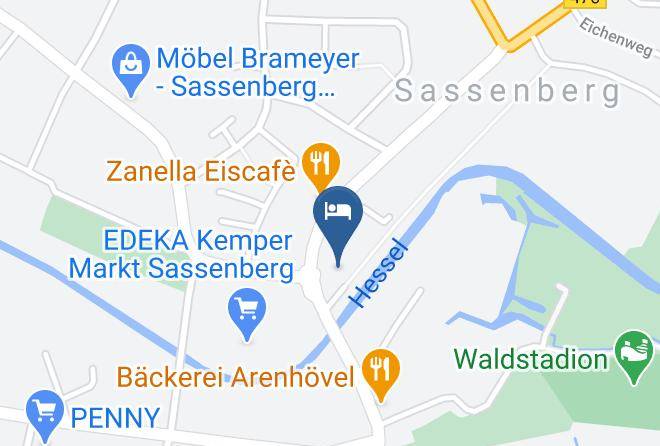 Warendorf - Hotel Bording Maps