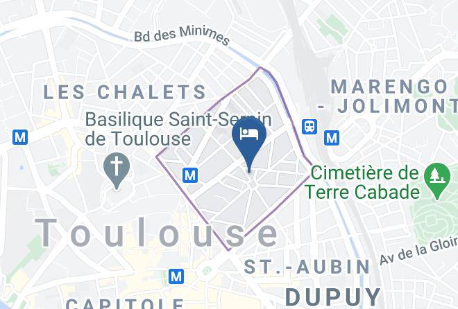 Haute Garonne - Hotel Boreal Toulouse Maps