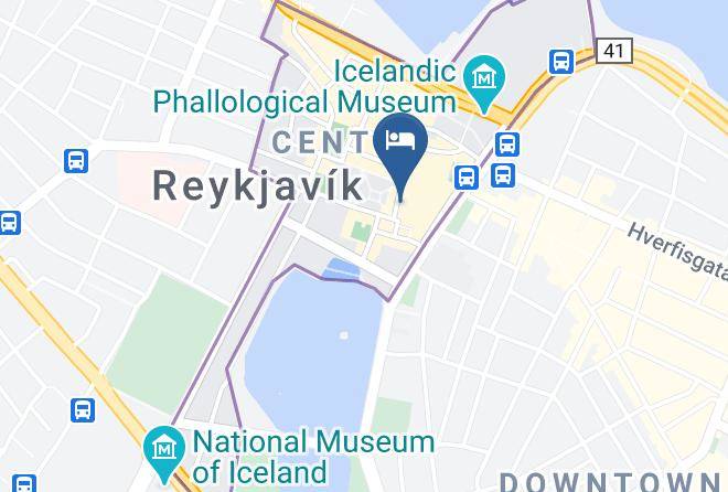 Reykjavik - Hotel Borg By Keahotels Maps