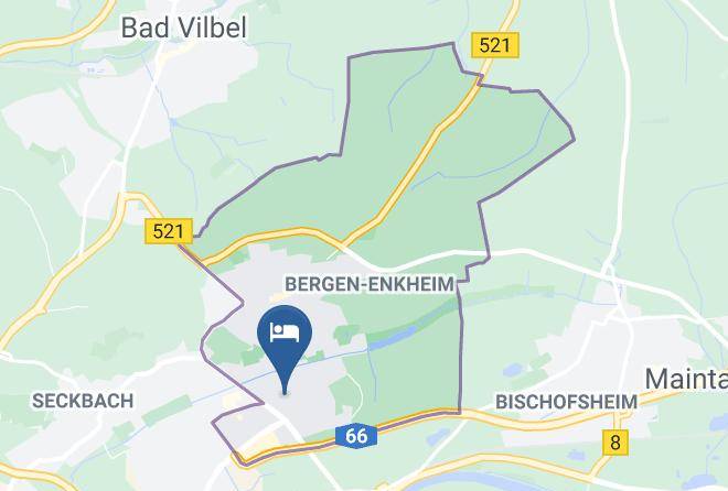 Frankfurt Am Main - Hotel Borger Maps