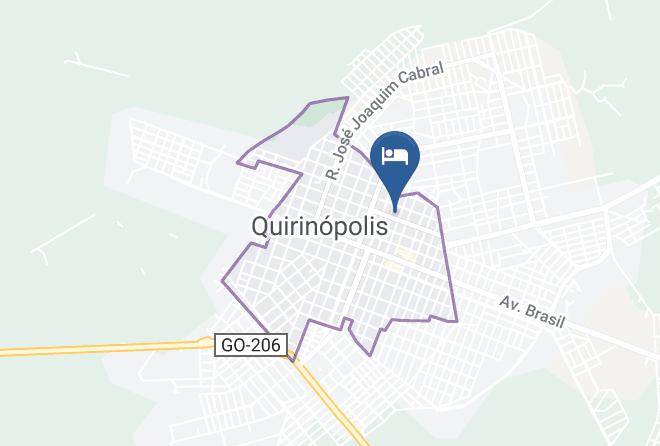 Quirinopolis - Hotel Borges Maps