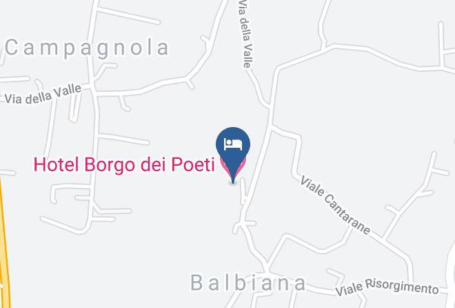 Hotel Borgo Dei Poeti Map