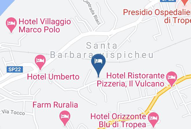 Vibo Valentia - Hotel Borgo Di Santa Barbara Maps