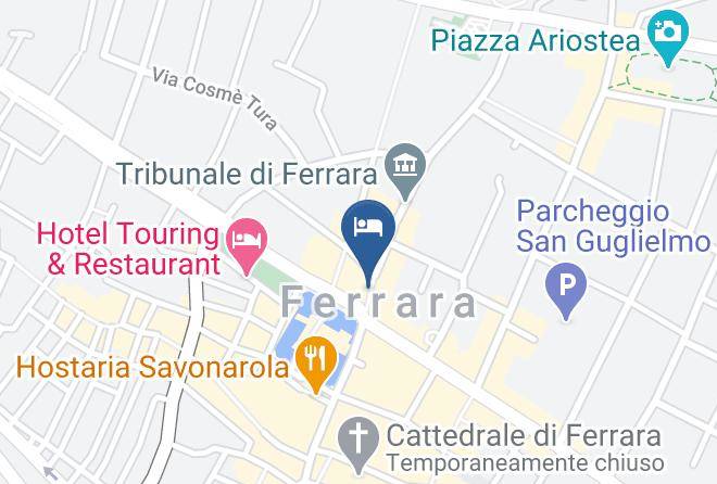 Ferrara - Hotel Borgo Leoni Maps