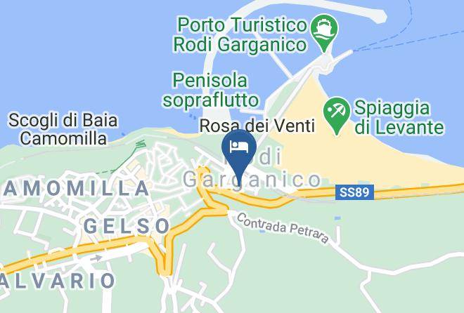 Foggia - Hotel Borgo Marina Maps
