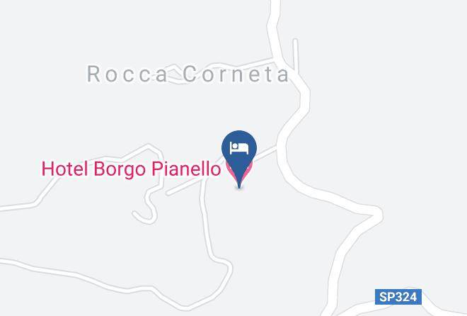 Hotel Borgo Pianello Map