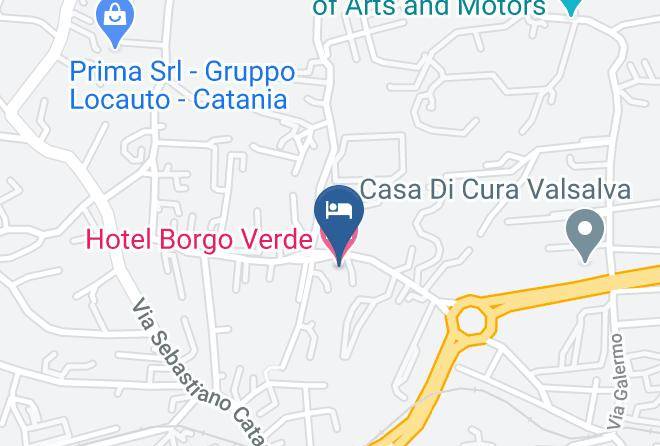 Catania - Hotel Borgo Verde Maps