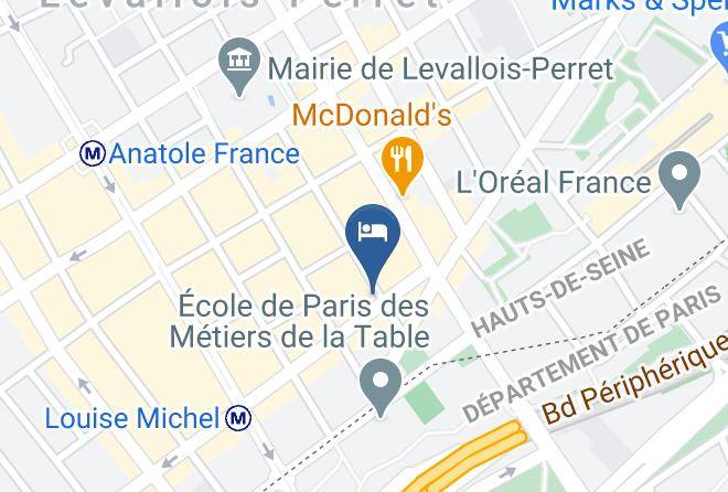 Hauts De Seine - Hotel Boris V Levallois By Happyculture Maps