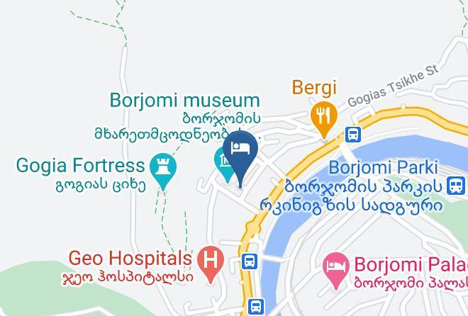 Borjomi - Hotel Borjomi Maps
