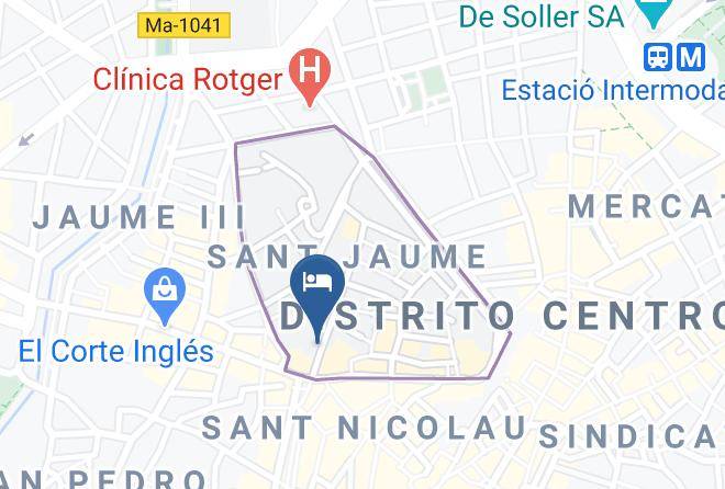 Baleares - Hotel Born Palma Maps