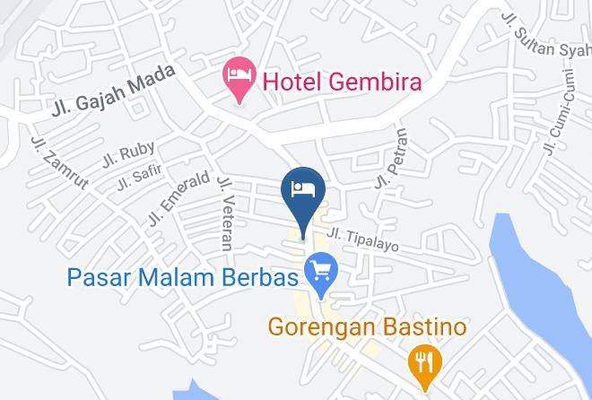 Kota Bontang - Hotel Borneo Maps