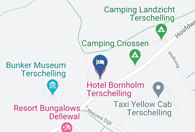 Terschelling - Hotel Bornholm Terschelling Maps