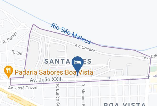 Sao Mateus - Hotel Boroto Maps