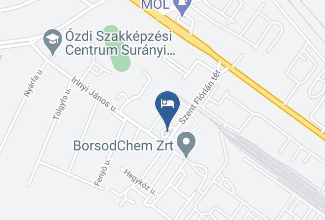 Kazincbarcika - Hotel Borsodchem Maps