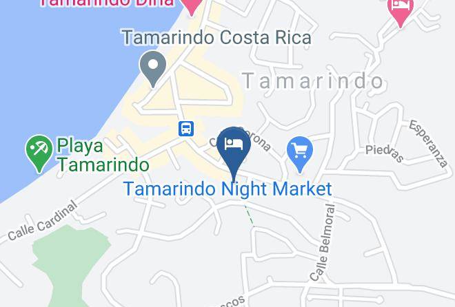 Santa Cruz - Hotel Boruca Tamarindo Maps