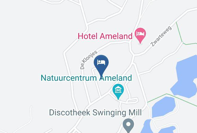 Ameland - Hotel Bos En Duinzicht Maps
