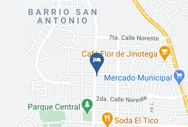 Jinotega - Hotel Bosawas Maps