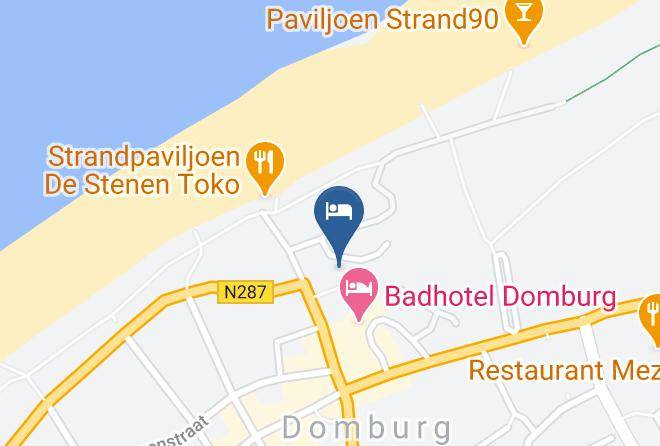 Hotel Bosch En Zee Map
