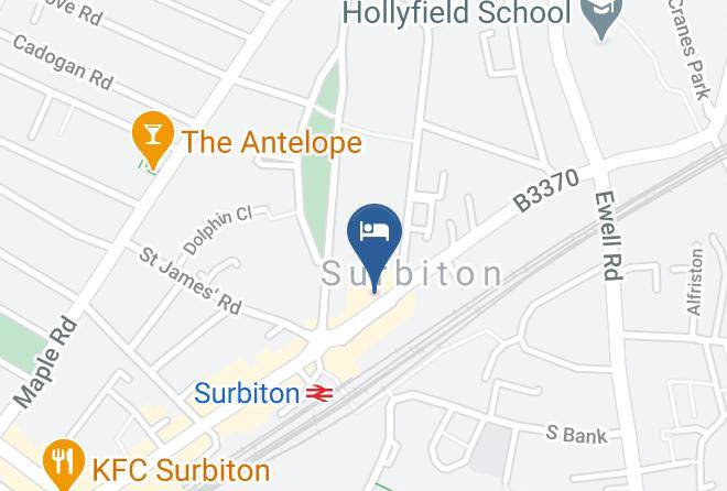 London - Hotel Bosco Maps