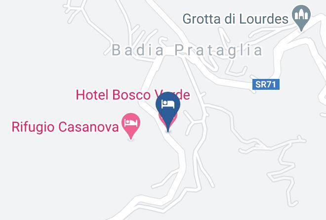 Arezzo - Hotel Bosco Verde Maps