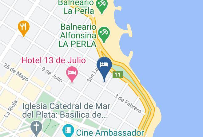 General Pueyrredon Partido - Hotel Bosnia Maps