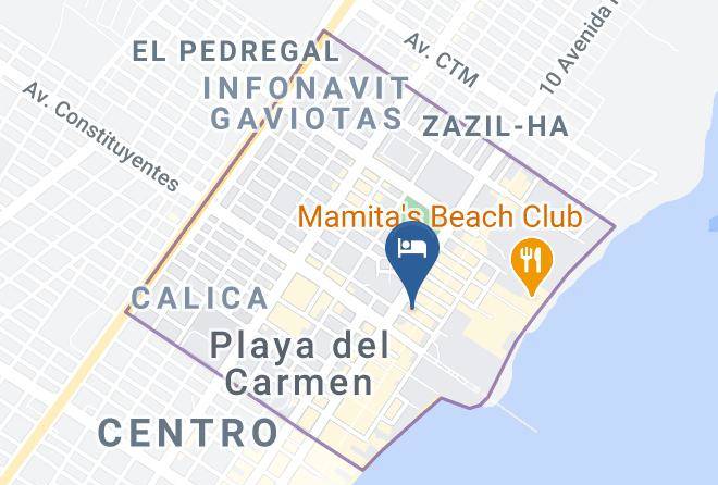 Solidaridad - Hotel Bosque Caribe Maps